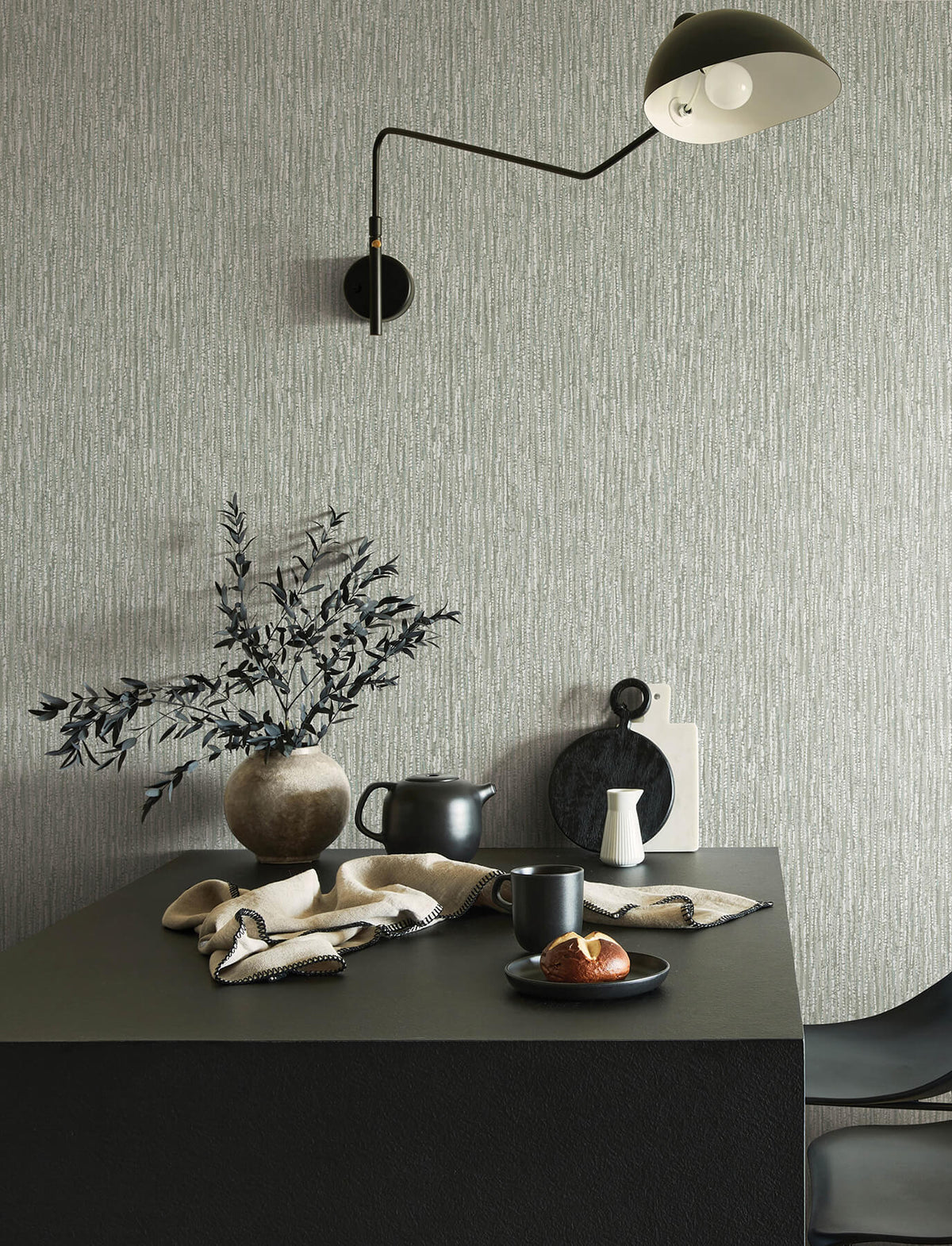 A-Street Prints Solace Corliss Wallpaper - Moss