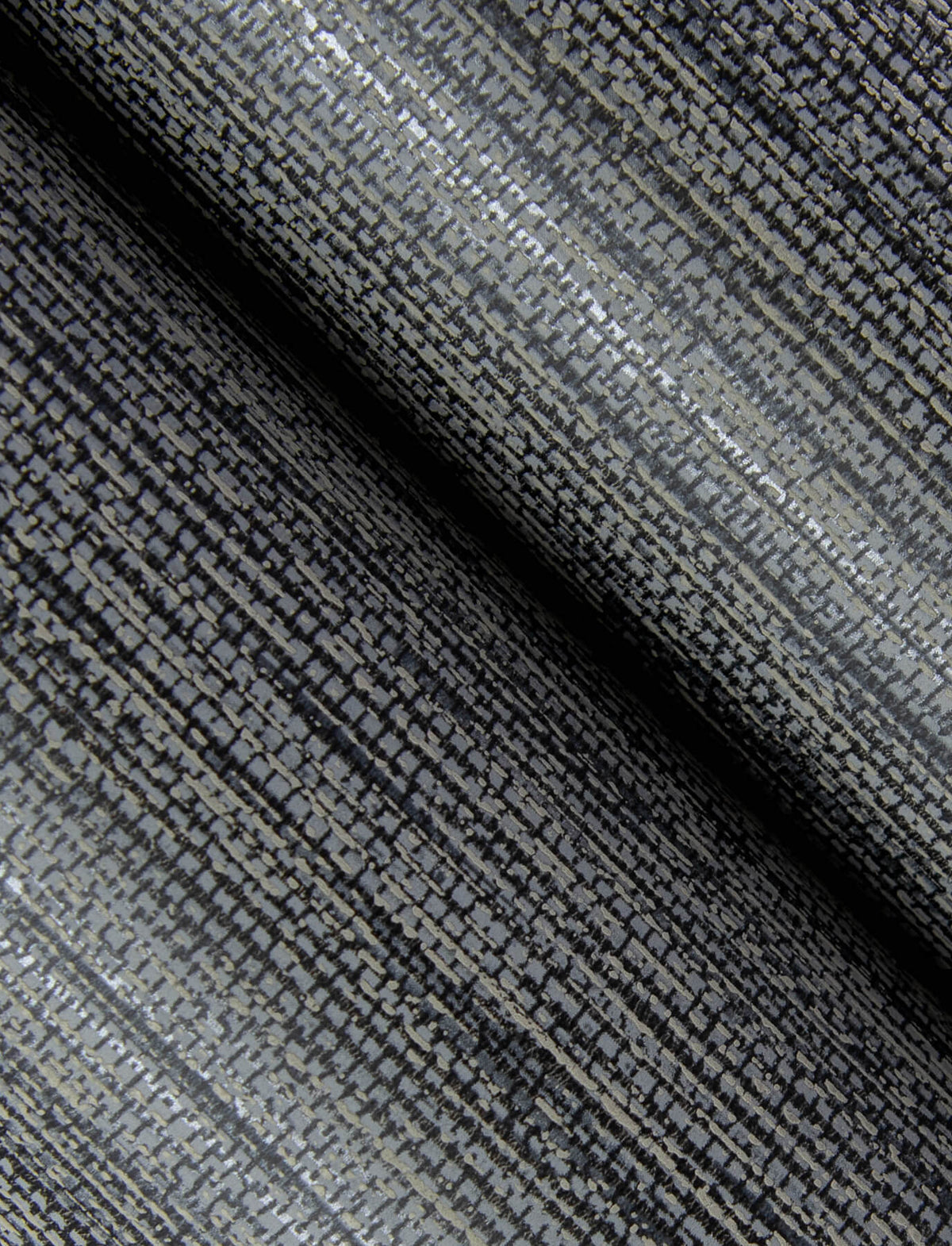 A-Street Prints Solace Sheehan Faux Grasscloth Wallpaper - Black