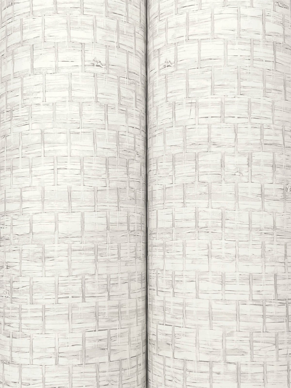 Chesapeake Yellowstone Plaited Grass Wallpaper Sample - White