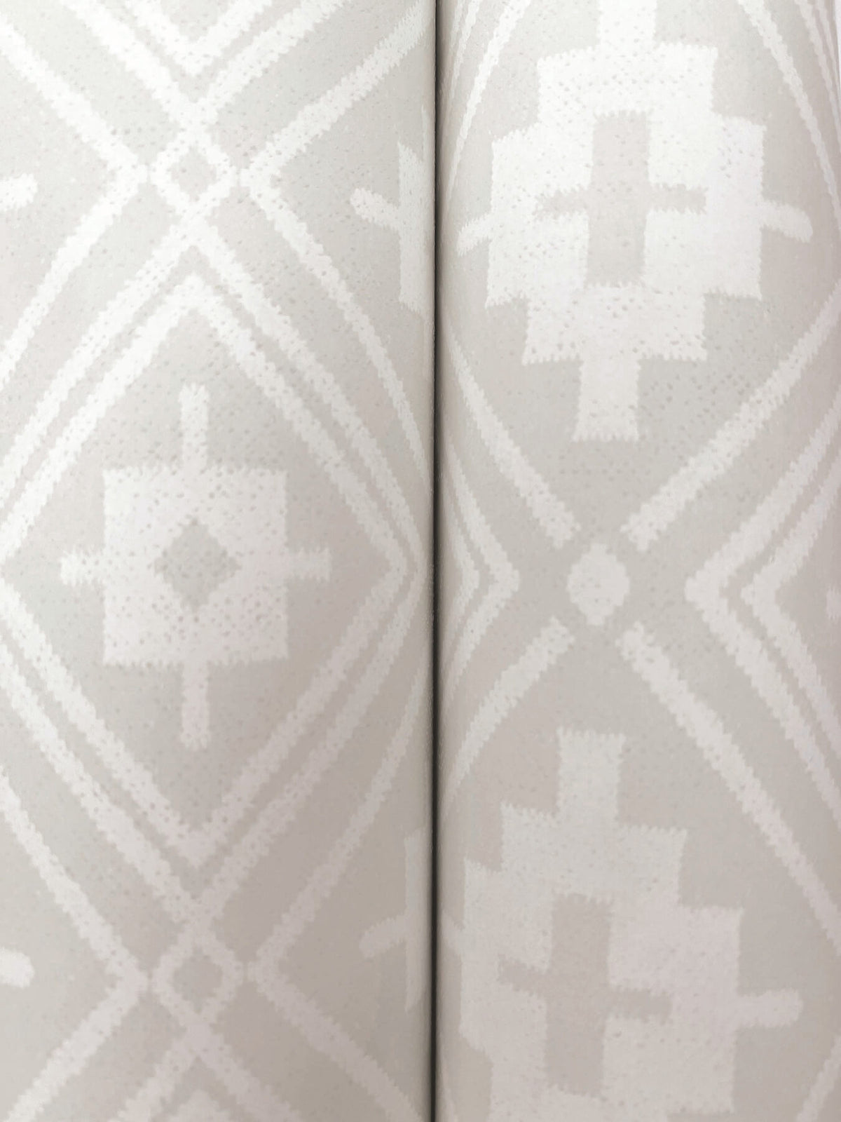 Chesapeake Yellowstone Camp Blanket Wallpaper Sample - Silver