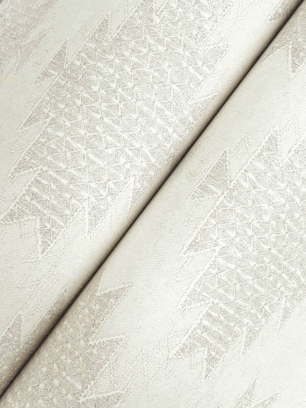 Chesapeake Yellowstone Stitched Heirloom Wallpaper Sample - White