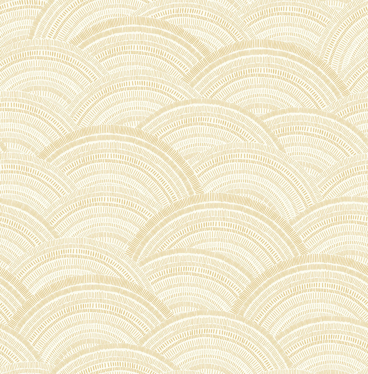 A-Street Prints Harmony Encircle Wallpaper - Yellow