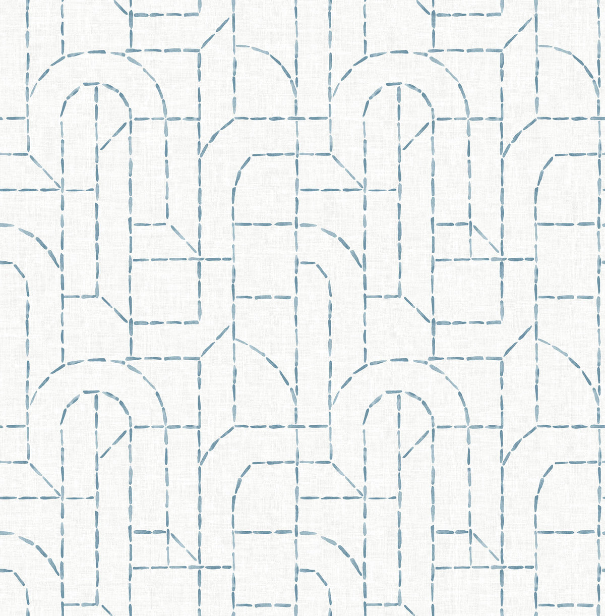 A Street Prints Harmony Integrity Wallpaper Sample - Blue