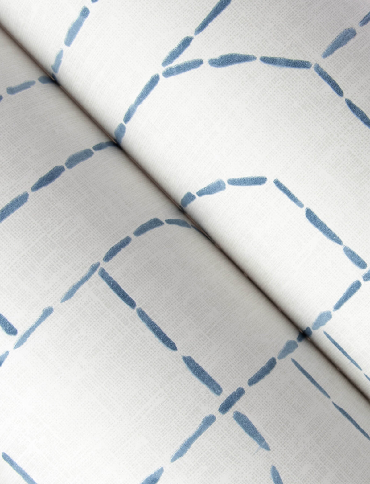 A Street Prints Harmony Integrity Wallpaper Sample - Blue