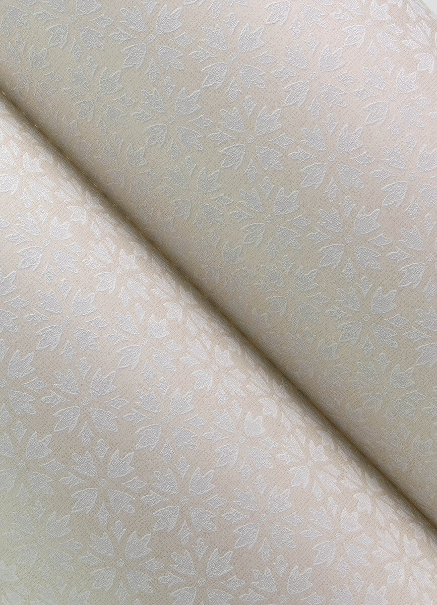 Chesapeake Printworks Phlox Wallpaper - Beige