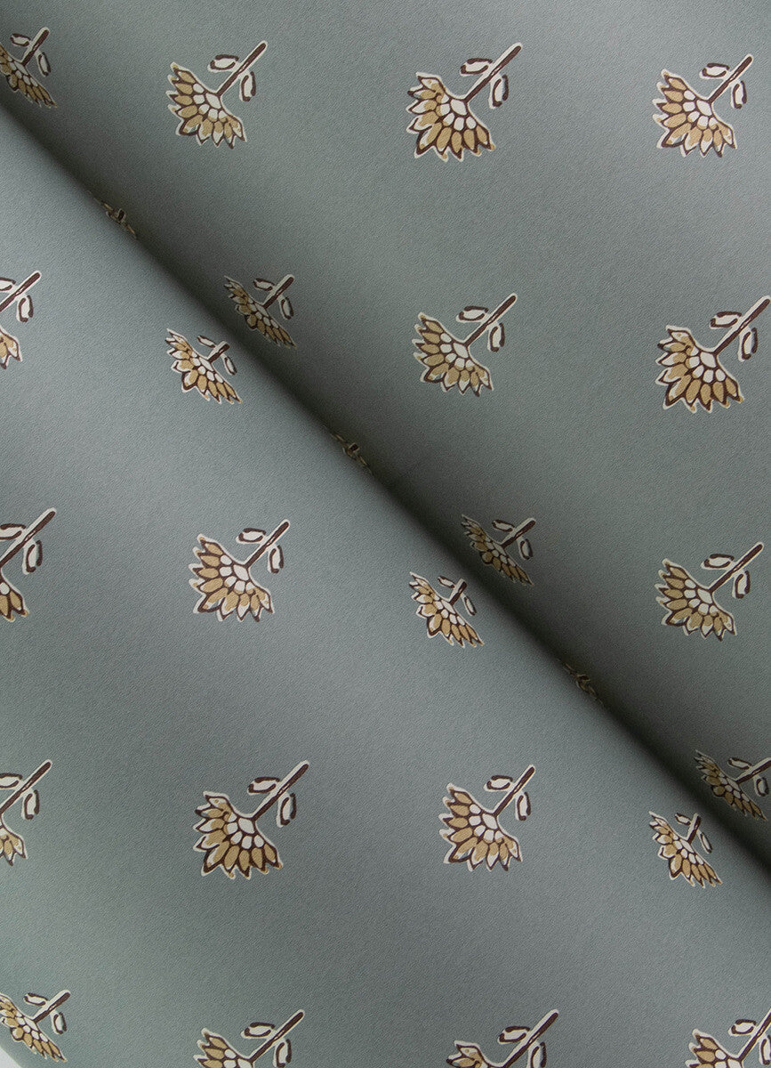 Chesapeake Printworks Surdiva Wallpaper Sample - Denim