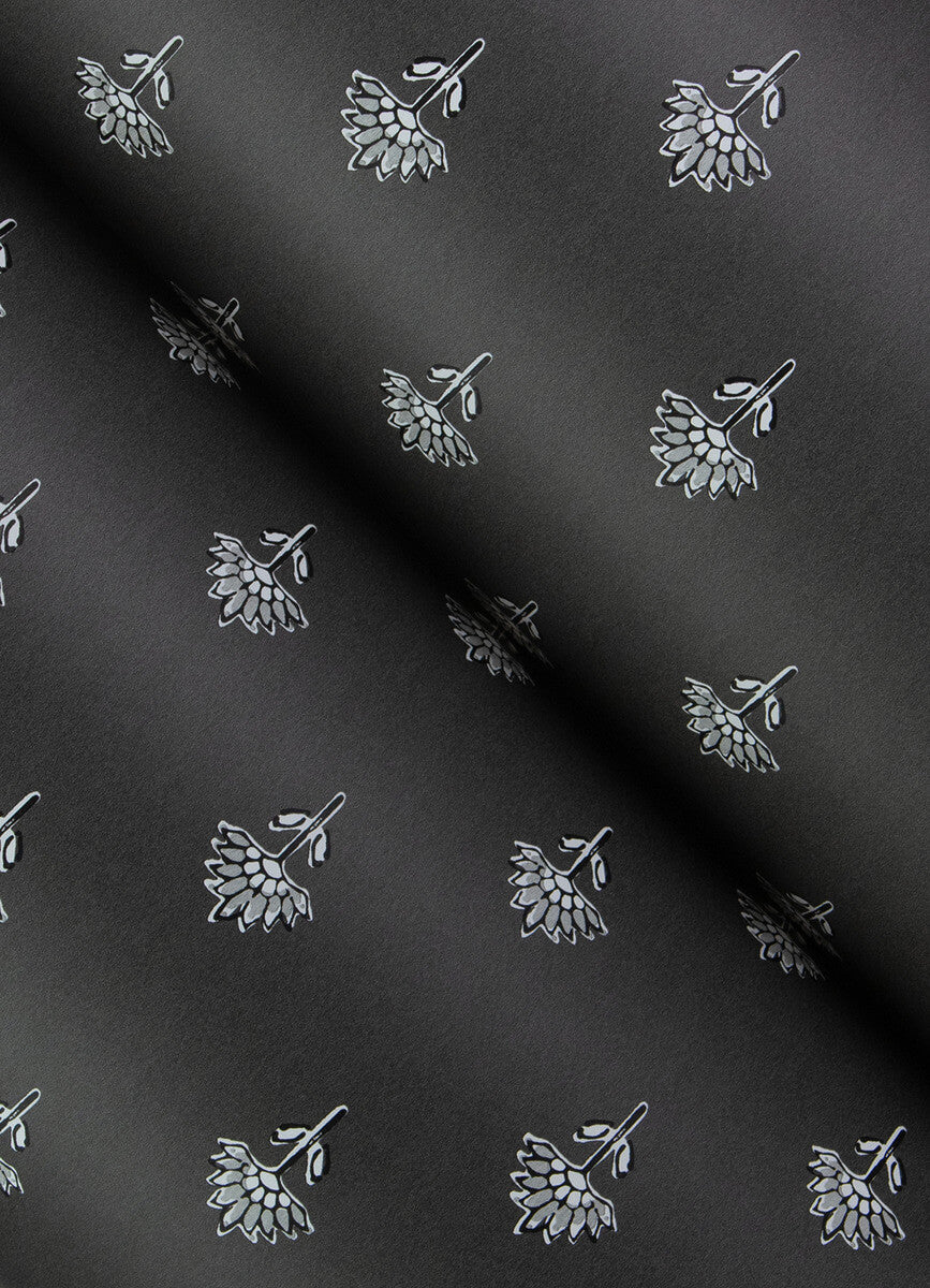 Chesapeake Printworks Surdiva Wallpaper Sample - Black