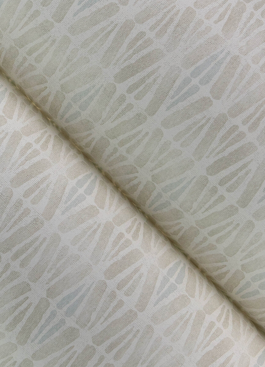 Chesapeake Printworks Nabi Geometric Wallpaper Sample - Beige