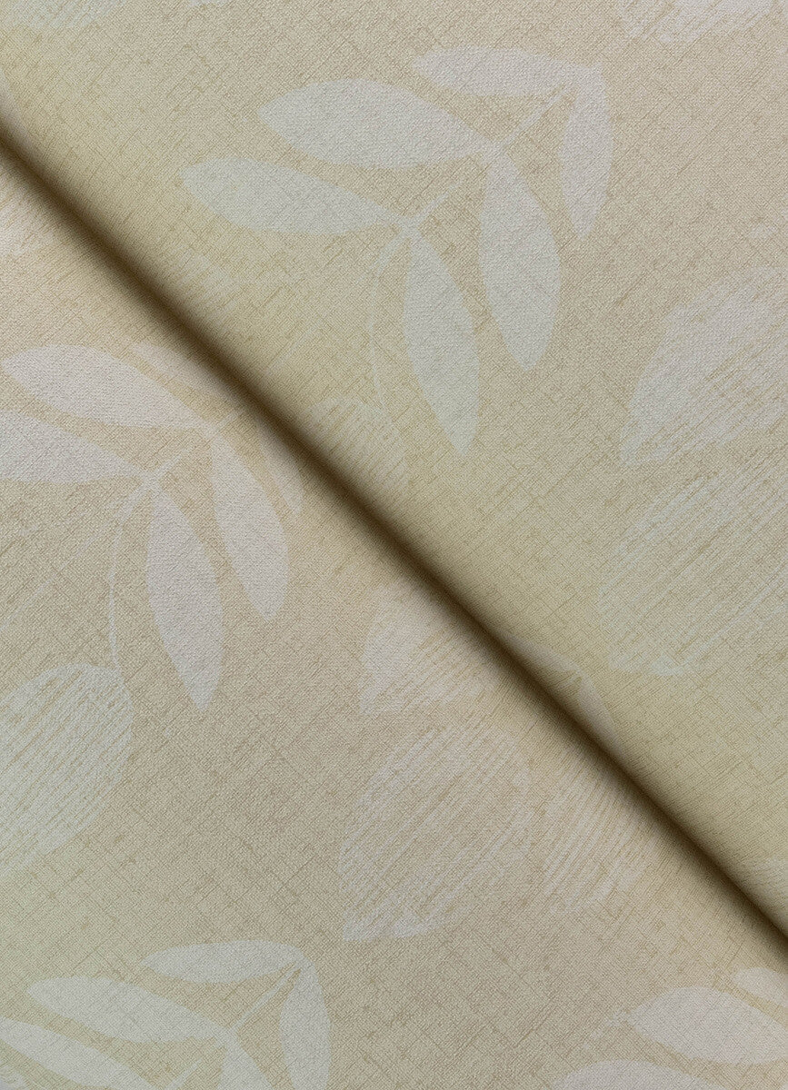 Chesapeake Printworks Garland Tulip Wallpaper Sample - Khaki