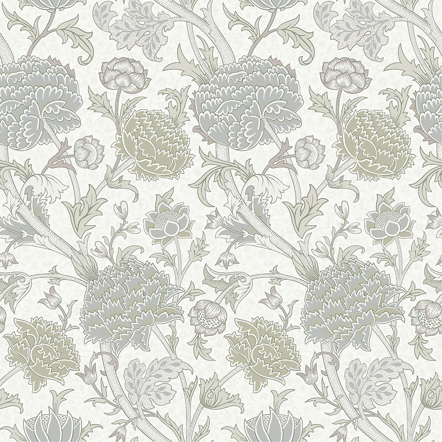 4153-82032 A-Street Prints Hidden Treasures Cray Wallpaper - Light