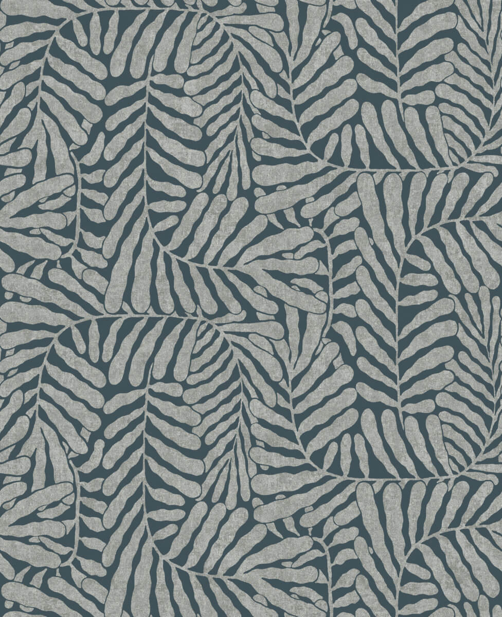 Drew & Jonathan Home Gabriel Fern Wallpaper Sample - Teal