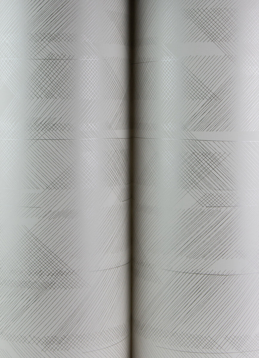 Drew & Jonathan Home Bryant Wallpaper Sample - Silver