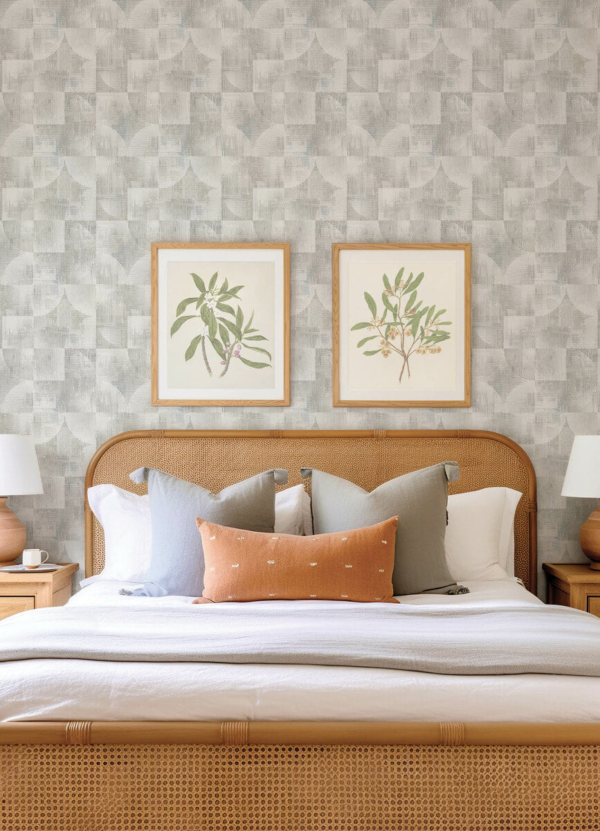 Drew & Jonathan Home Woodbine Wallpaper Sample - Neutral