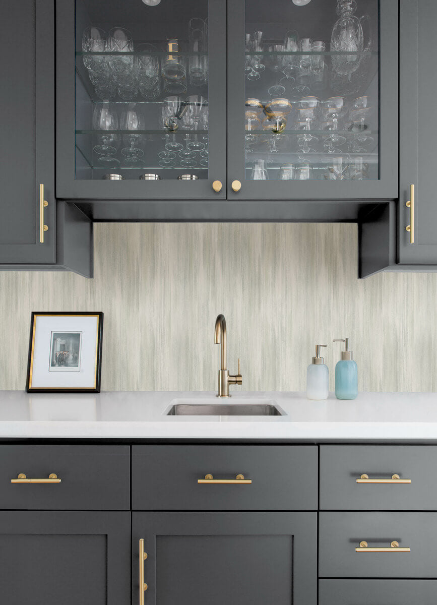 Drew & Jonathan Home Elysian Ikat Wallpaper - Sage
