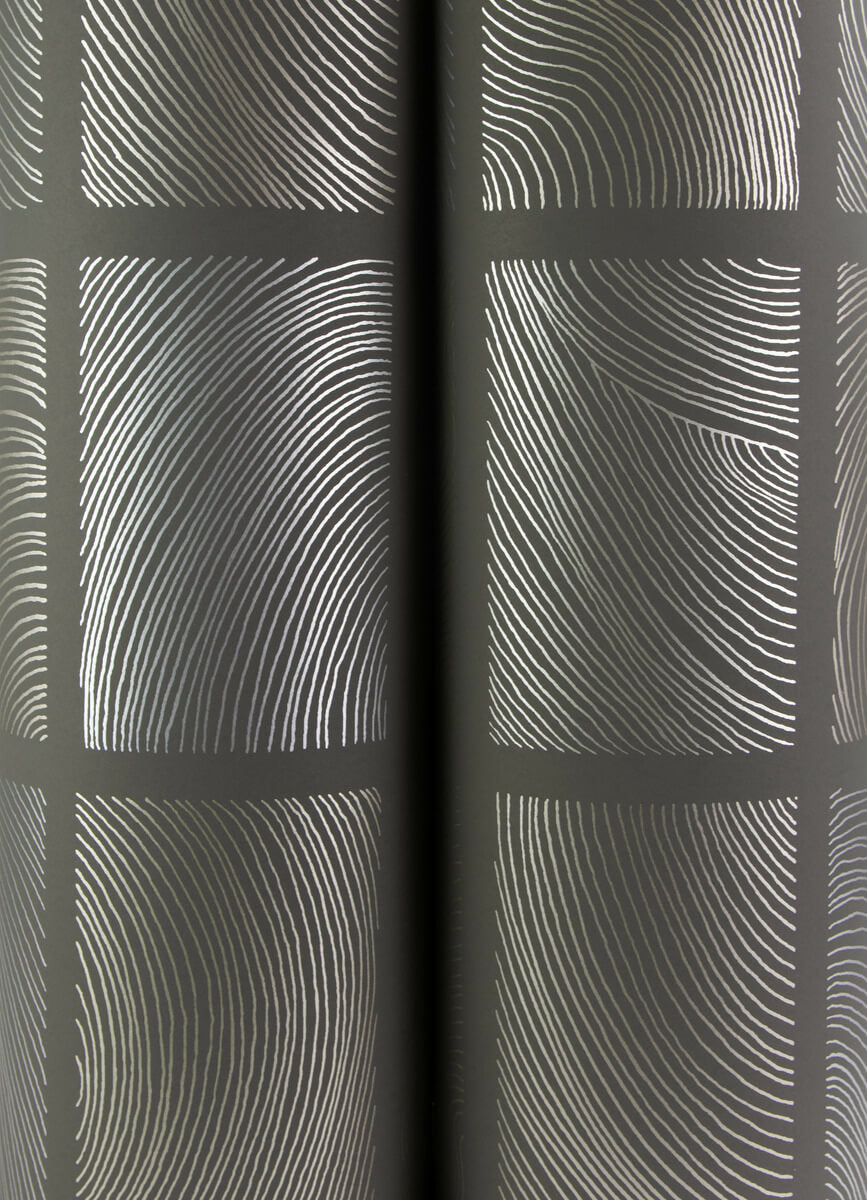 Drew & Jonathan Home Bronson Wallpaper Sample - Slate