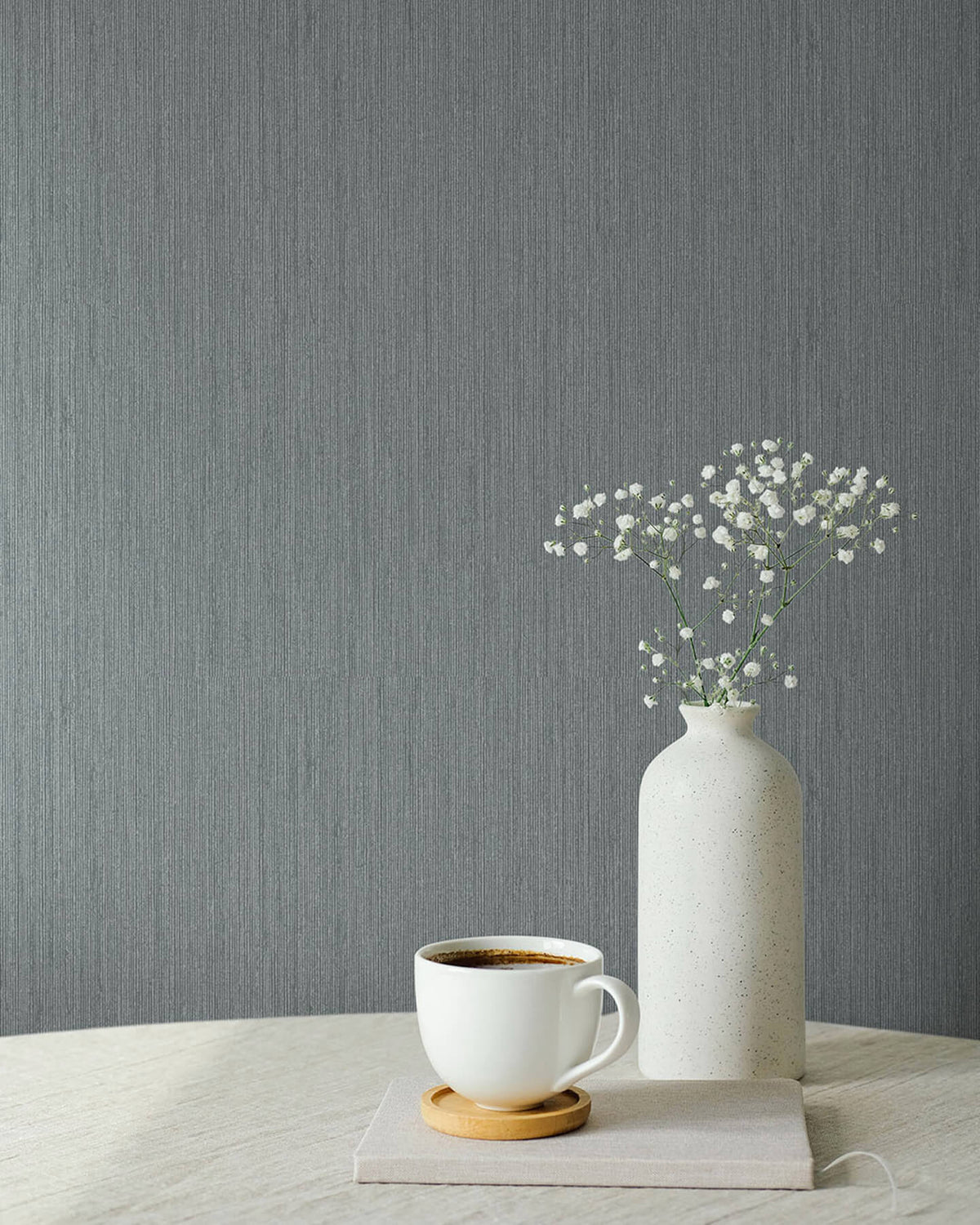 A-Street Prints Hidden Treasures Midolin Grasal Wallpaper - Teal