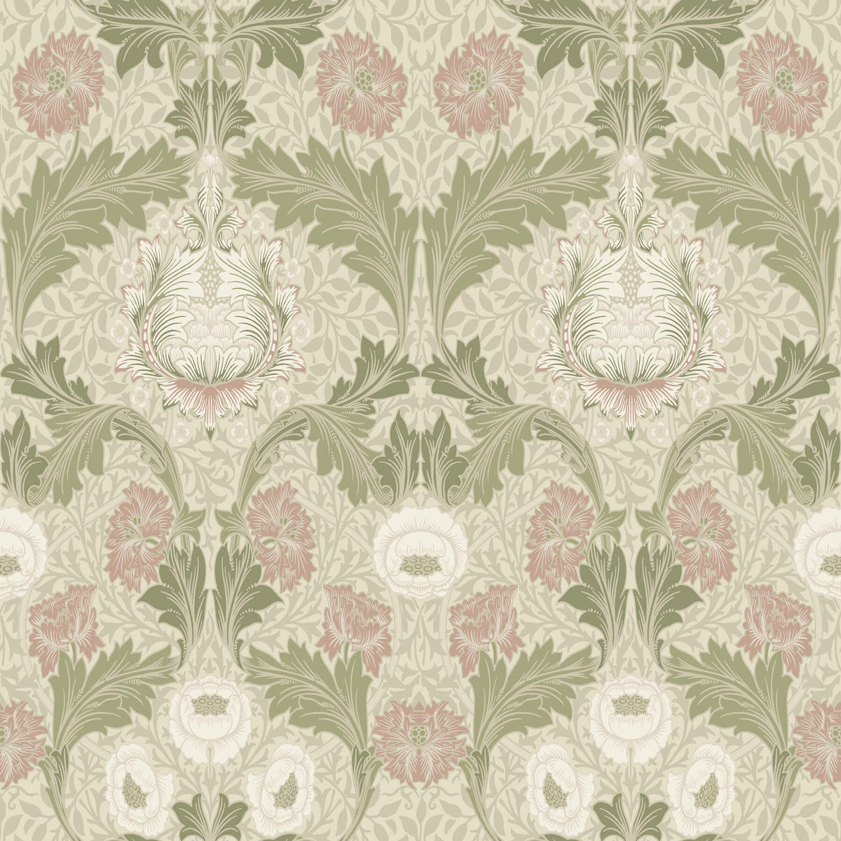 A Street Prints Hidden Treasures Myrtle Wallpaper Sample - Mauve