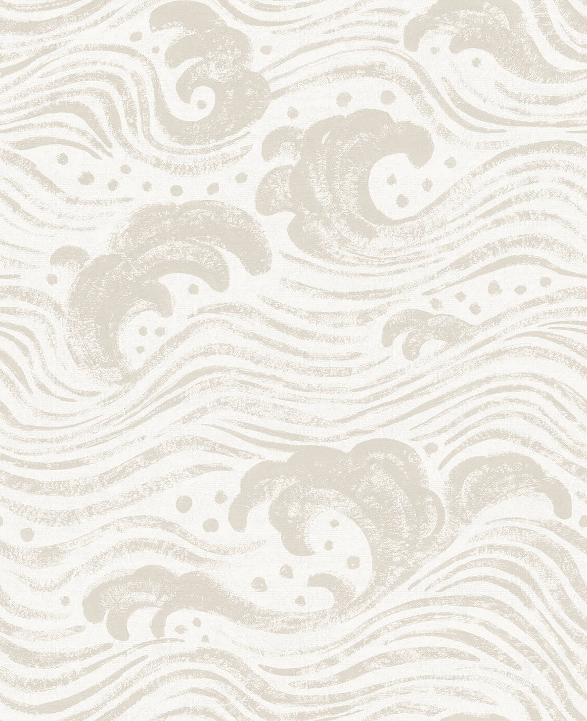 A Street Prints Sea Salt Swell Wallpaper Sample - Beige