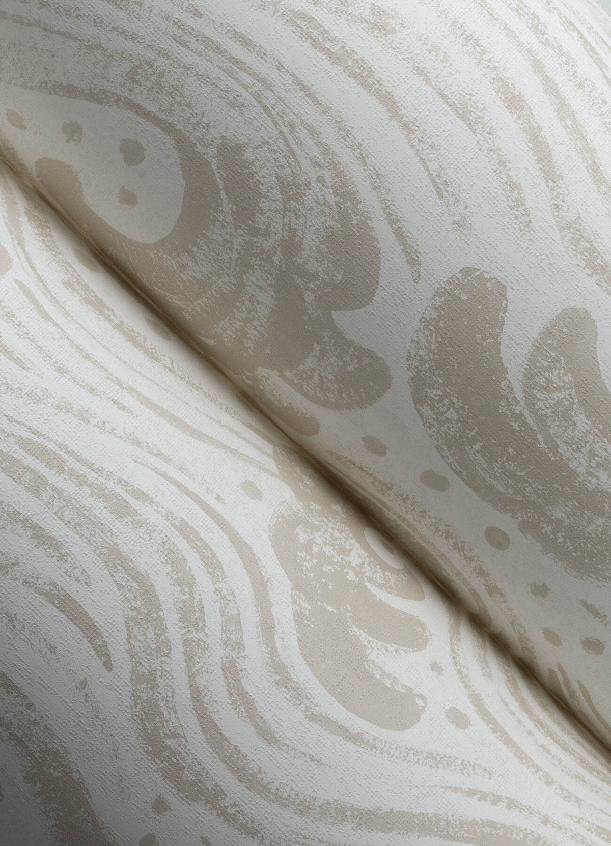 A Street Prints Sea Salt Swell Wallpaper Sample - Beige