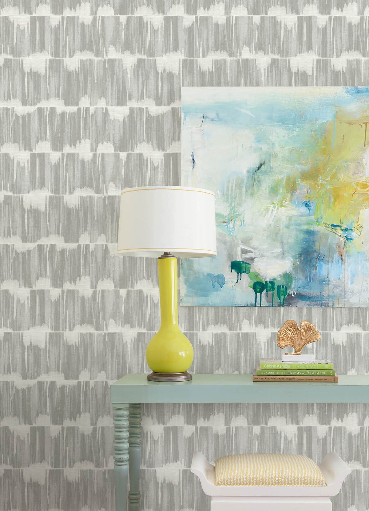 A-Street Prints Sea Salt Serendipity Wallpaper - Sterling