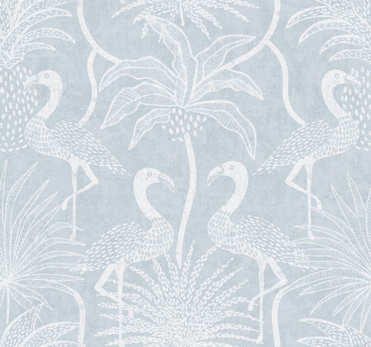 A-Street Prints Sea Salt Biscayne Wallpaper - Sky Blue