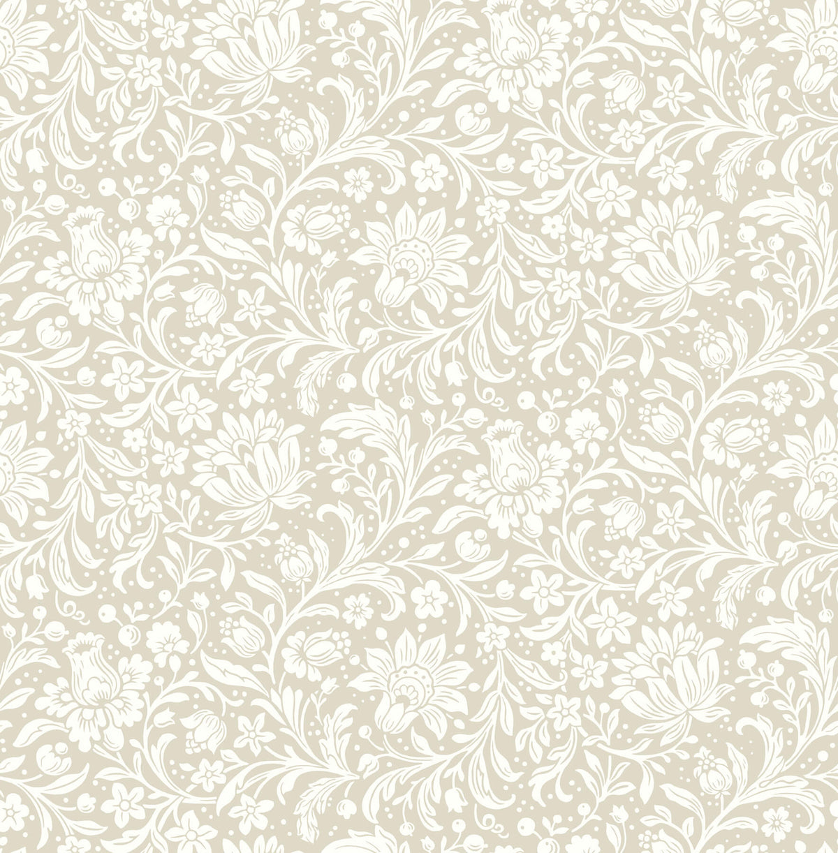 Chris Loves Julia Hague Wallpaper - Beige