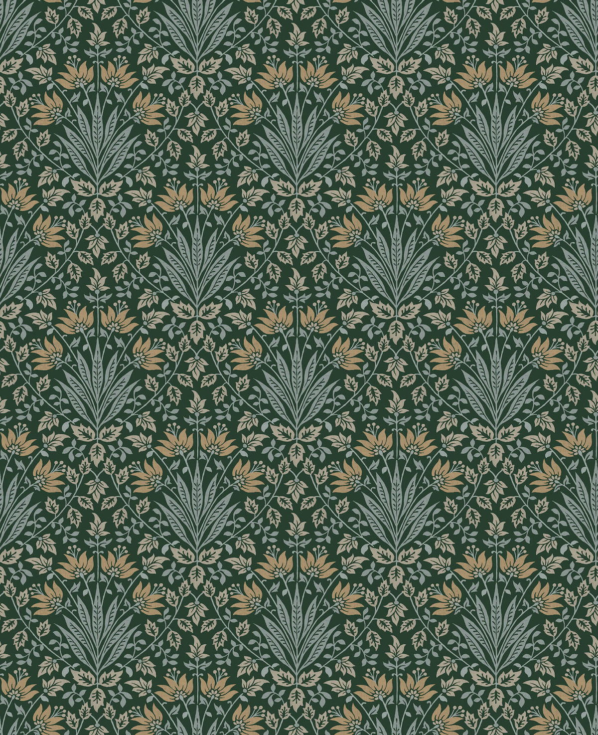 Chris Loves Julia Woodbury Wallpaper - Evergreen