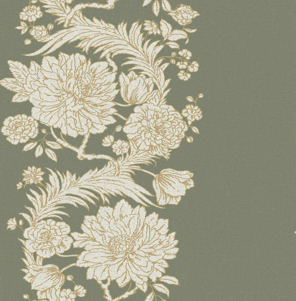 Chris Loves Julia Gisela Wallpaper - Green