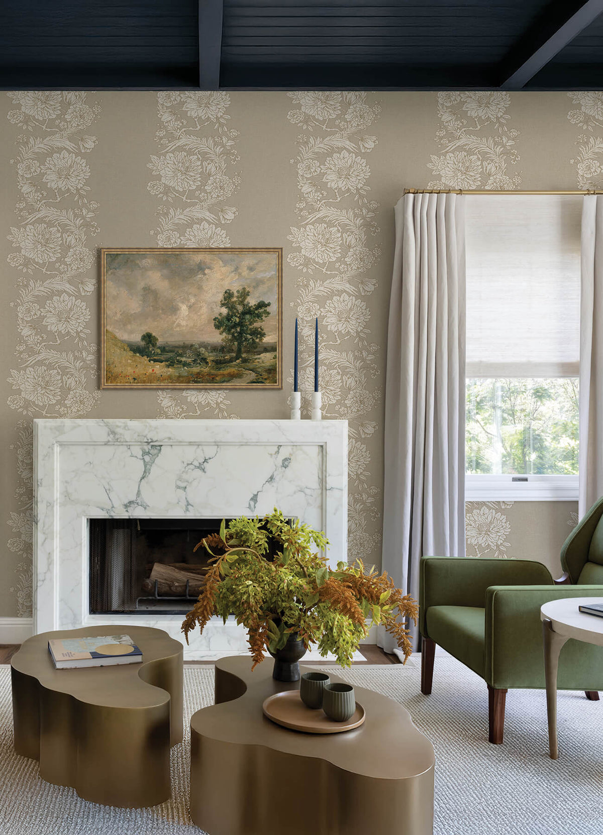 Chris Loves Julia Gisela Wallpaper - Neutral