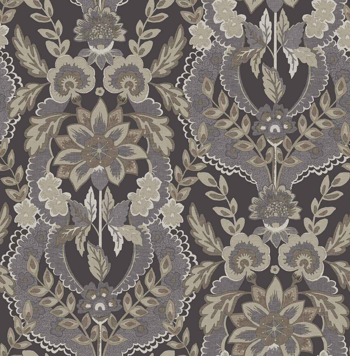 Chris Loves Julia Collins Wallpaper - Charcoal