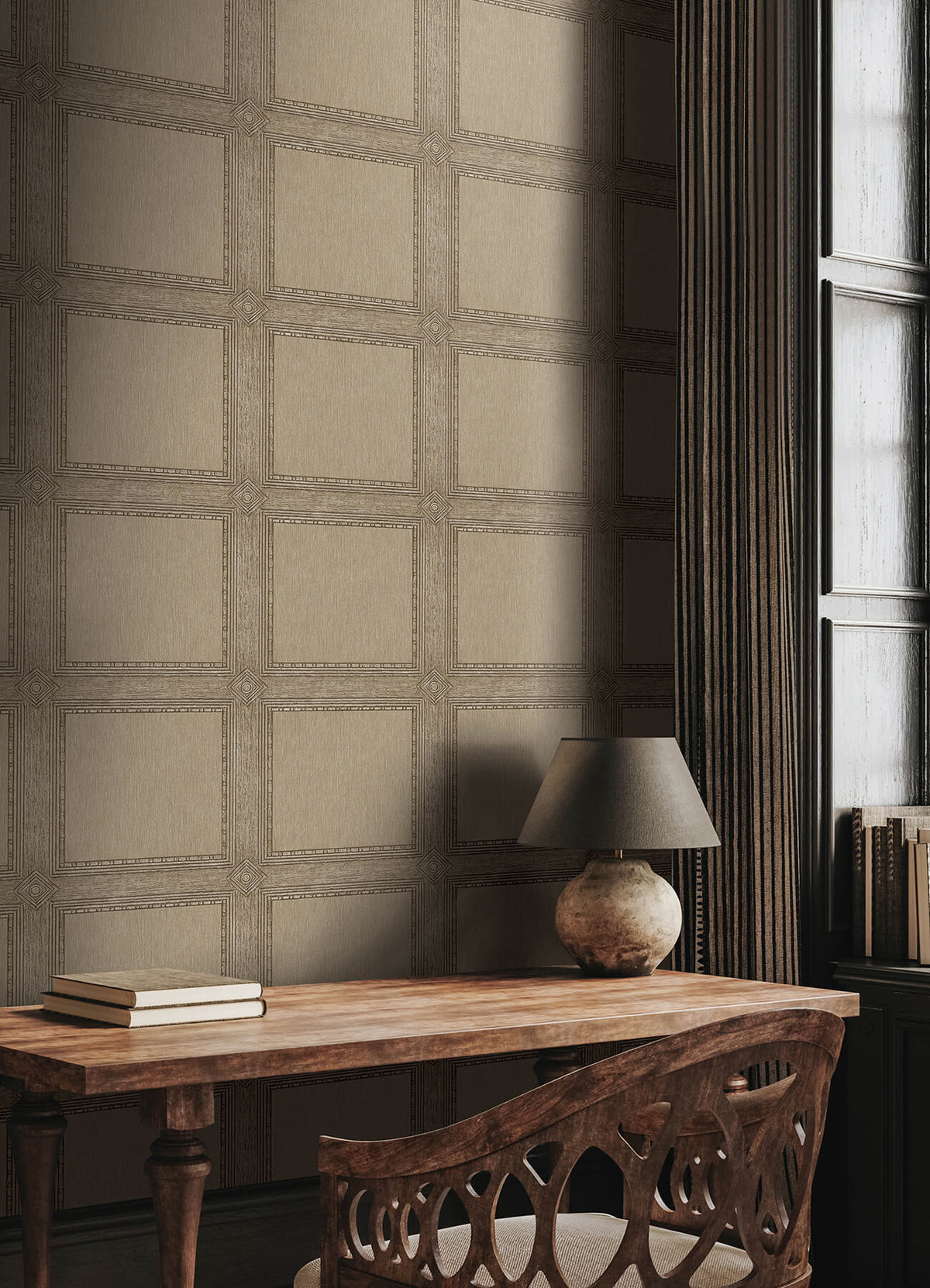 Chris Loves Julia Moorland Wallpaper - Chestnut