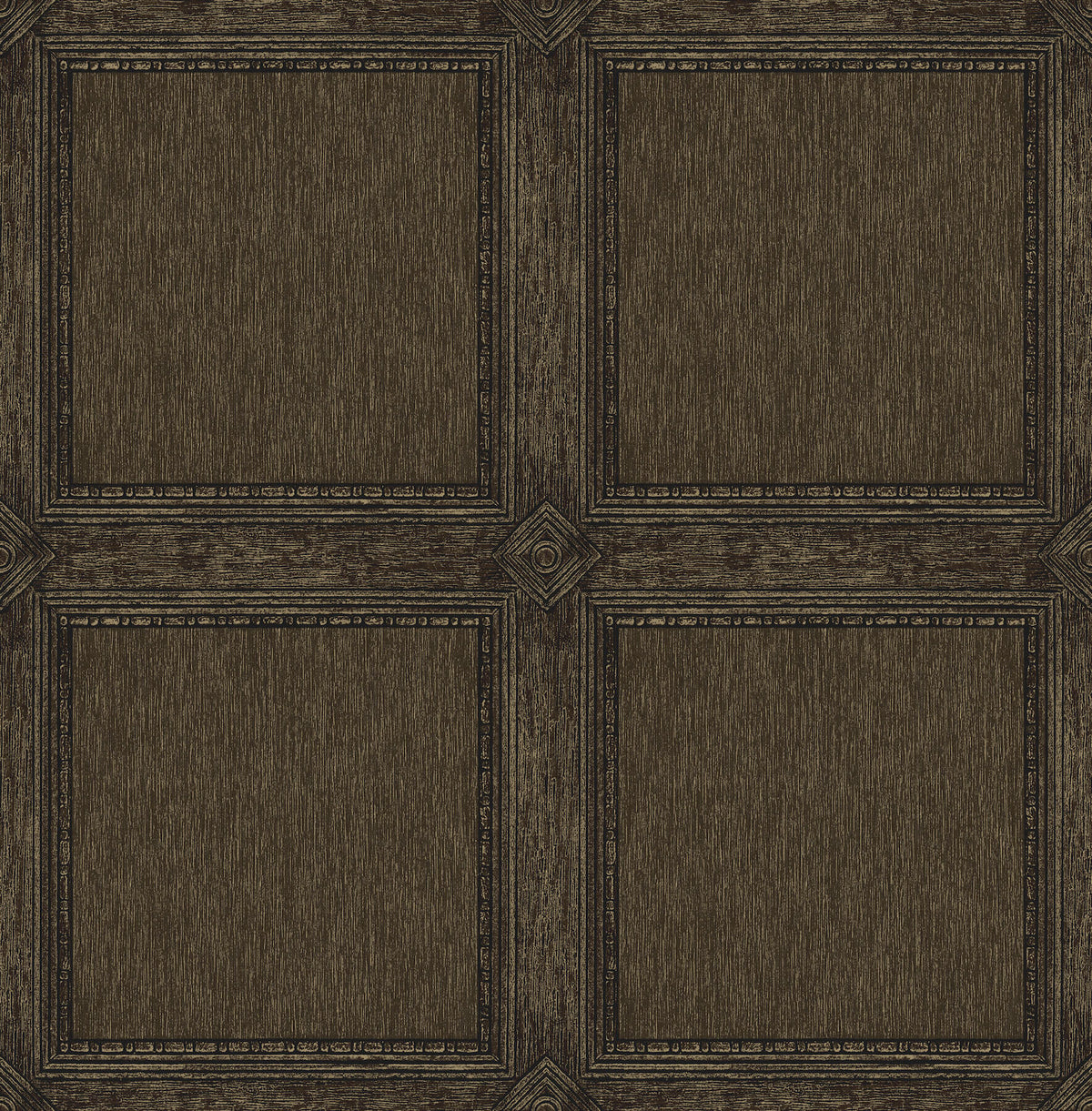 Chris Loves Julia Moorland Wallpaper - Dark Brown