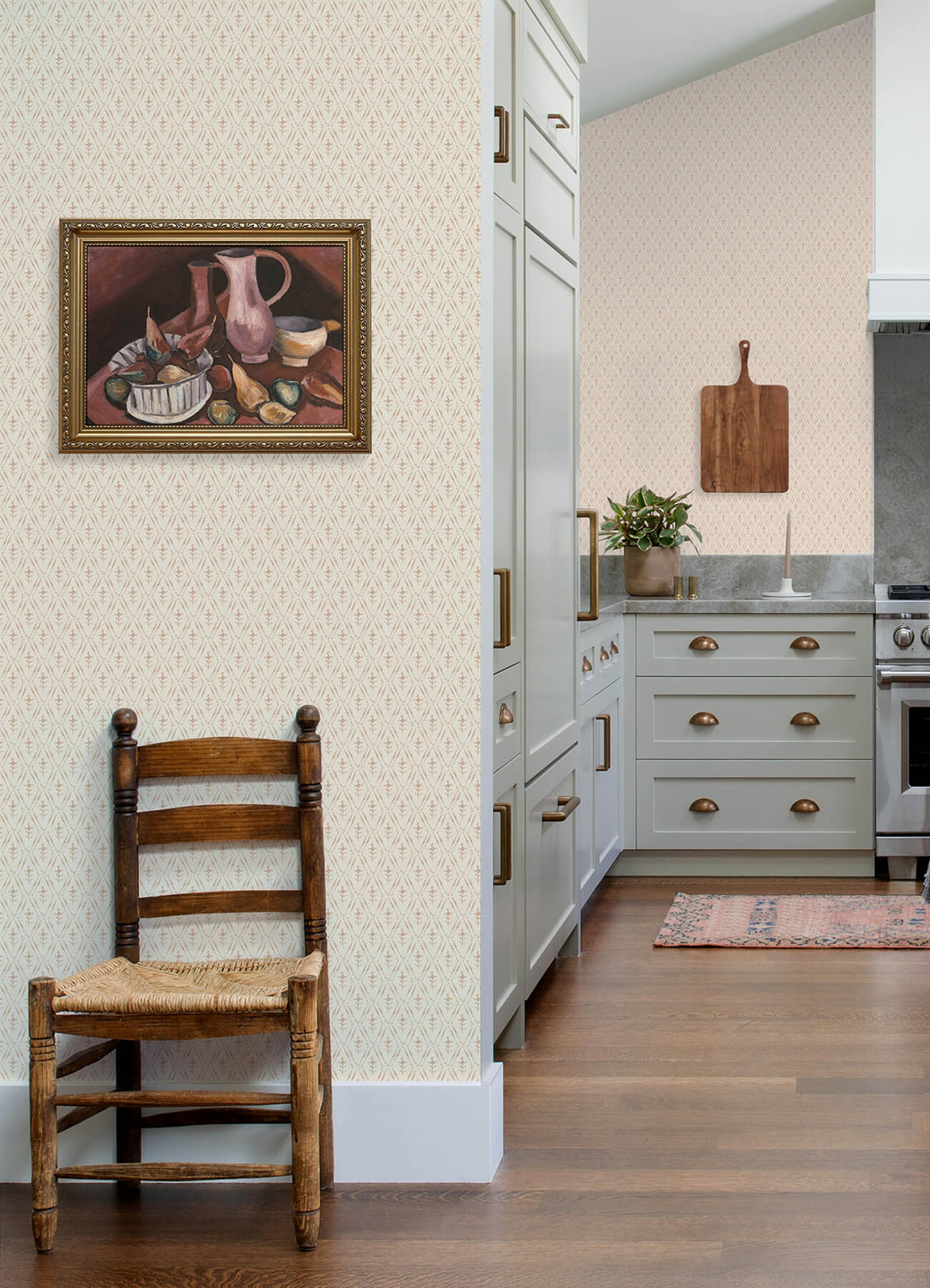 Chris Loves Julia Tillie Wallpaper - Blush