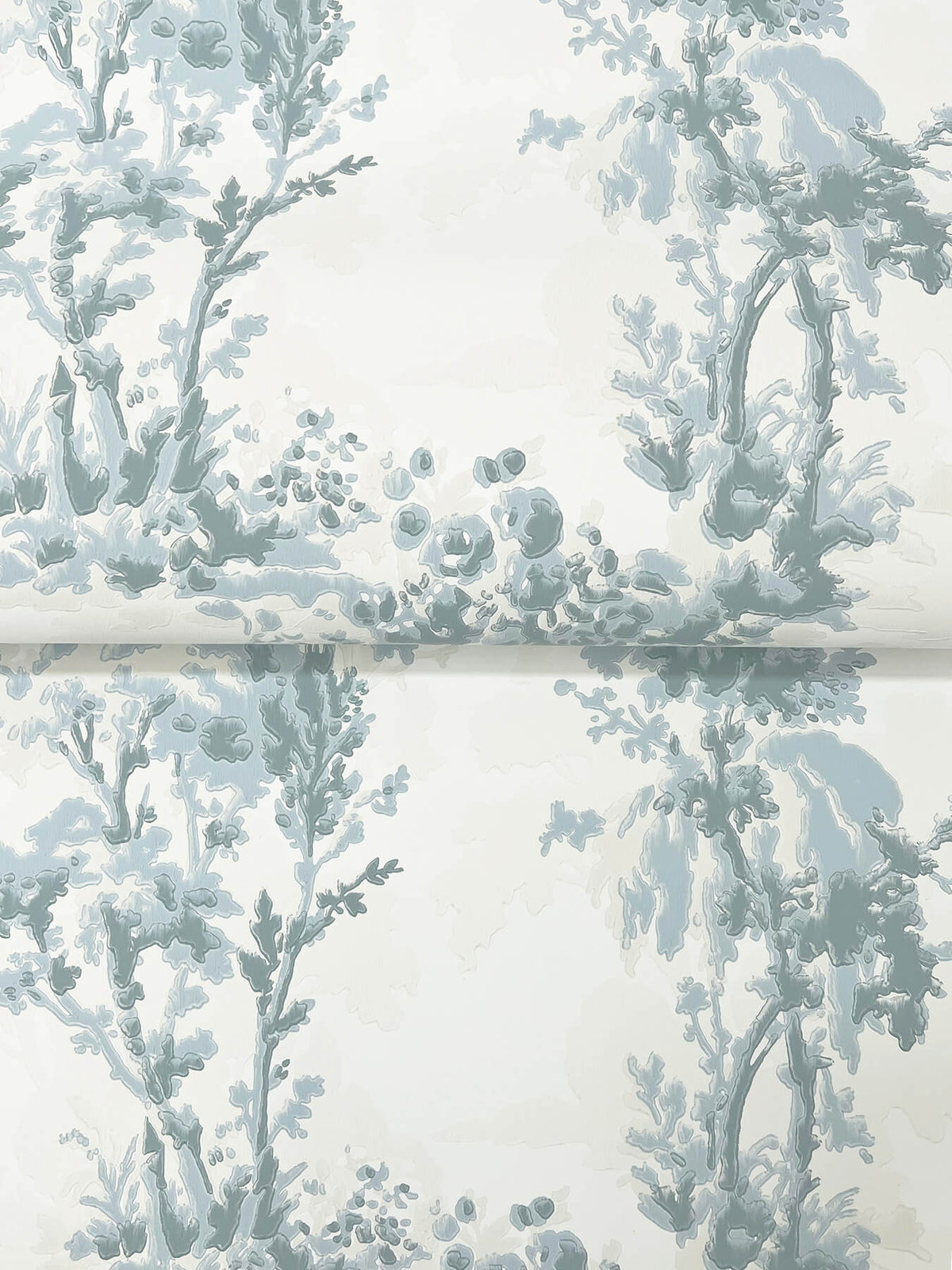 Chris Loves Julia Sainsbury Wallpaper - Light Blue