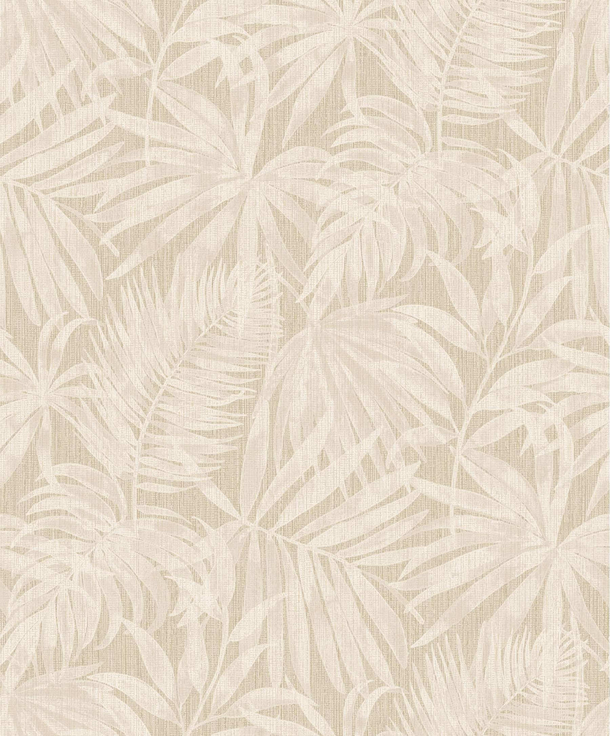 Chesapeake Kitchen & Bath Sonny Fronds Wallpaper Sample - Beige