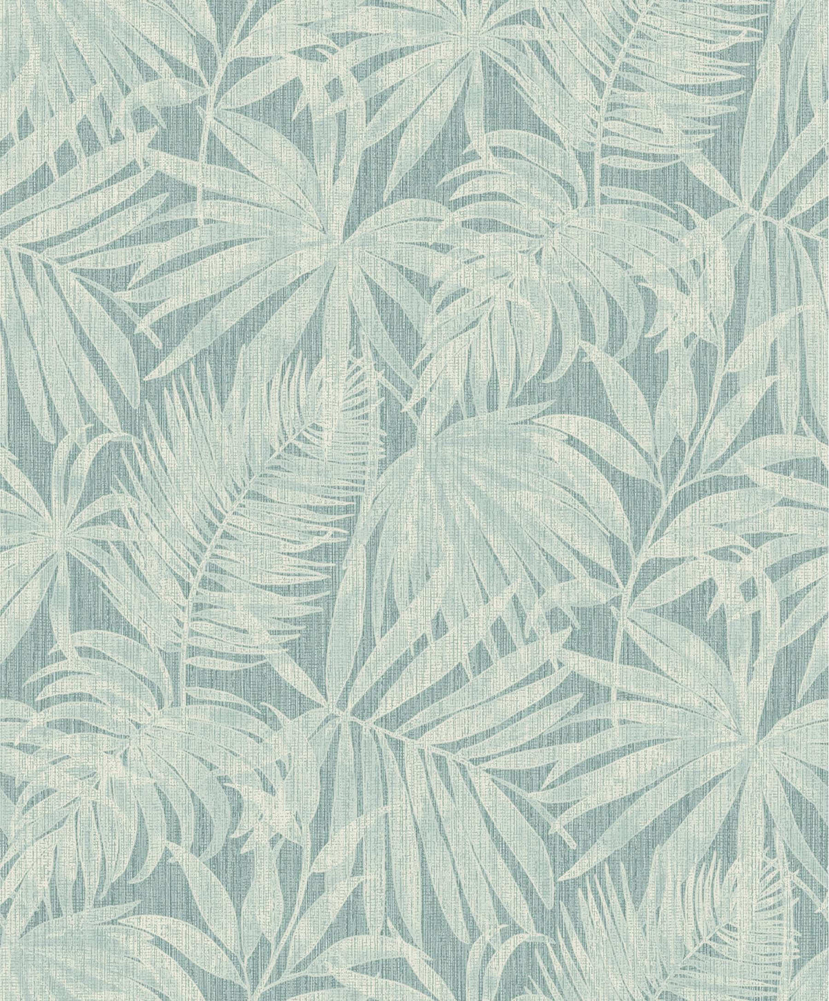 Chesapeake Kitchen & Bath Sonny Fronds Wallpaper - Light Blue