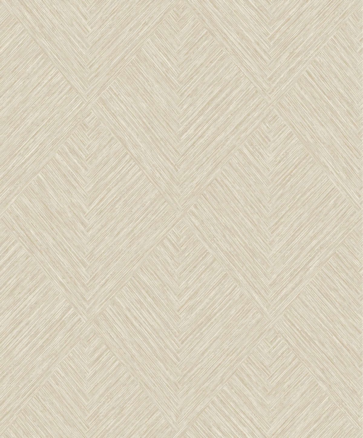 Chesapeake Kitchen & Bath Hollis Diamond Wallpaper - Taupe