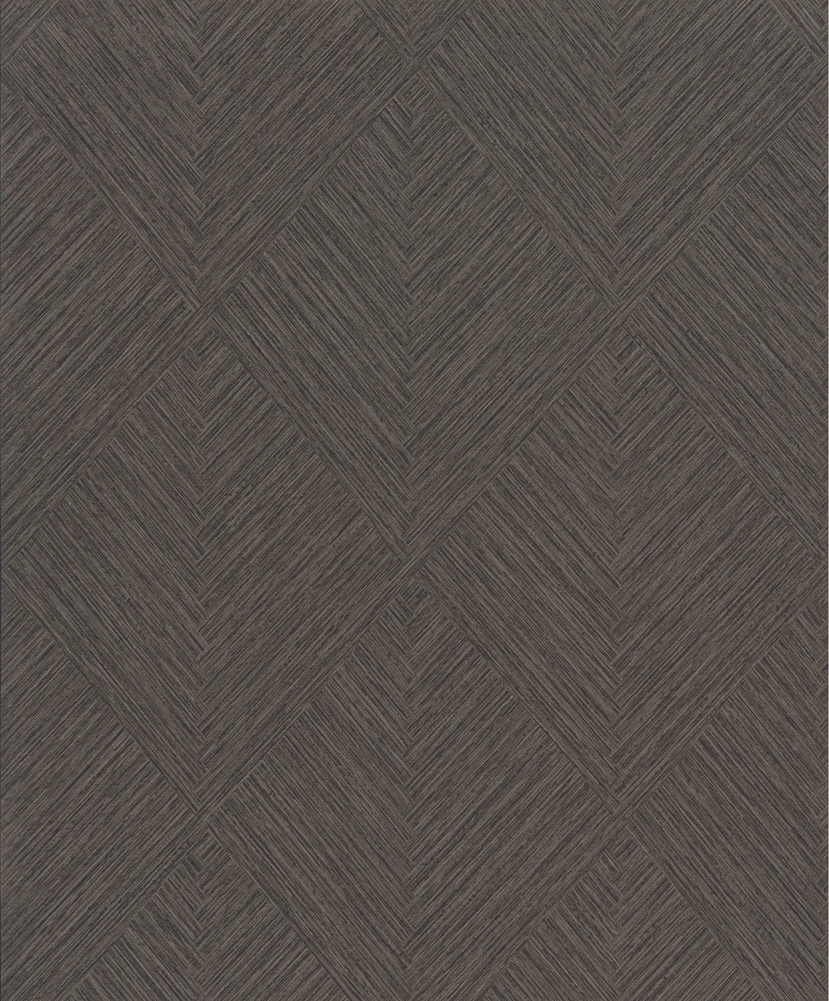 Chesapeake Kitchen & Bath Hollis Diamond Wallpaper - Charcoal