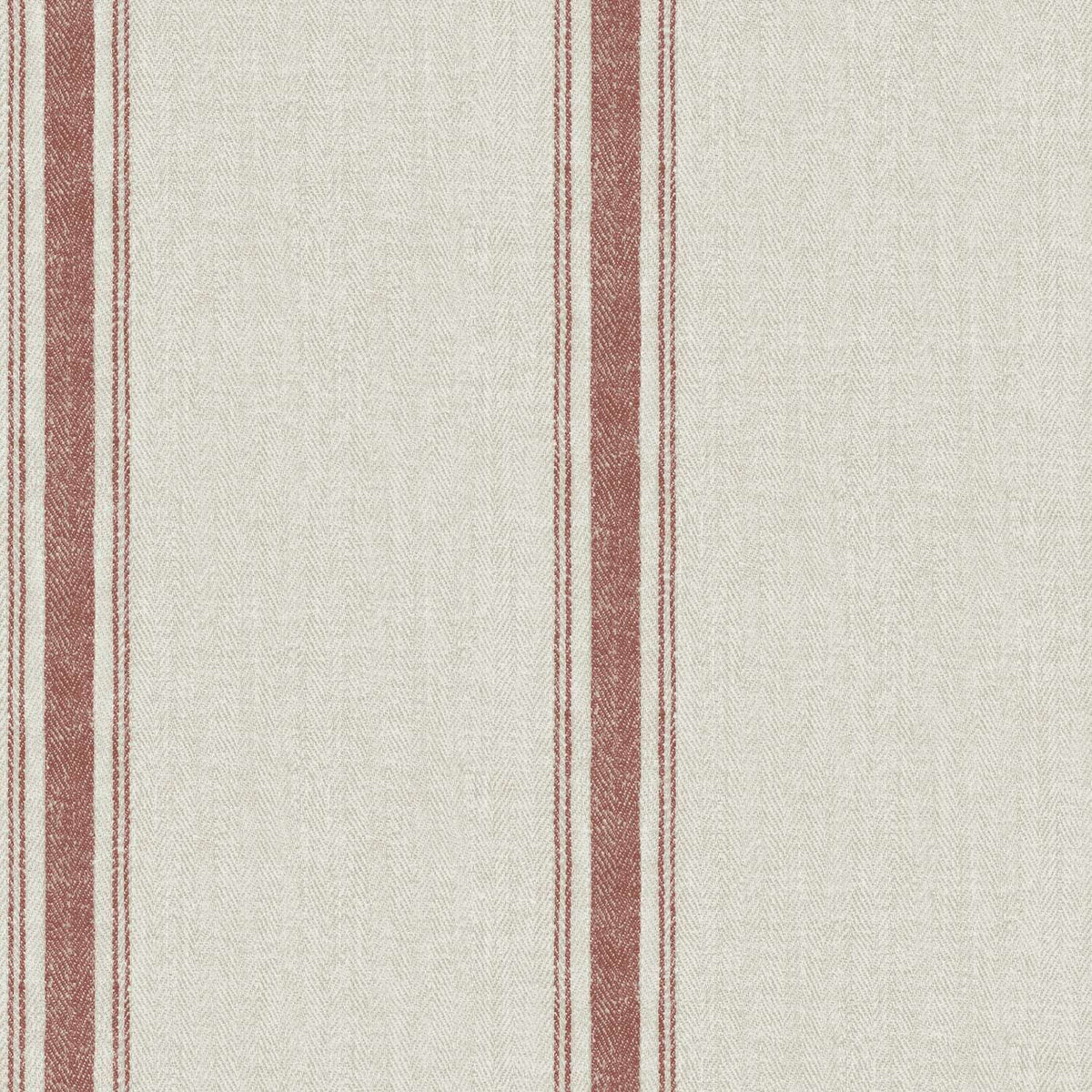 Chesapeake Plaid & Stripe Linette Wallpaper Sample - Red