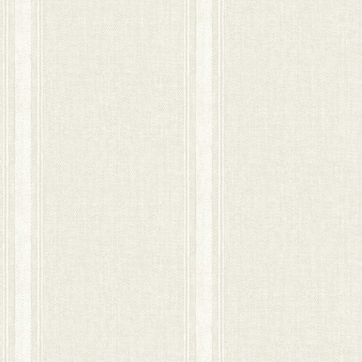 Chesapeake Plaid & Stripe Linette Wallpaper - Cream