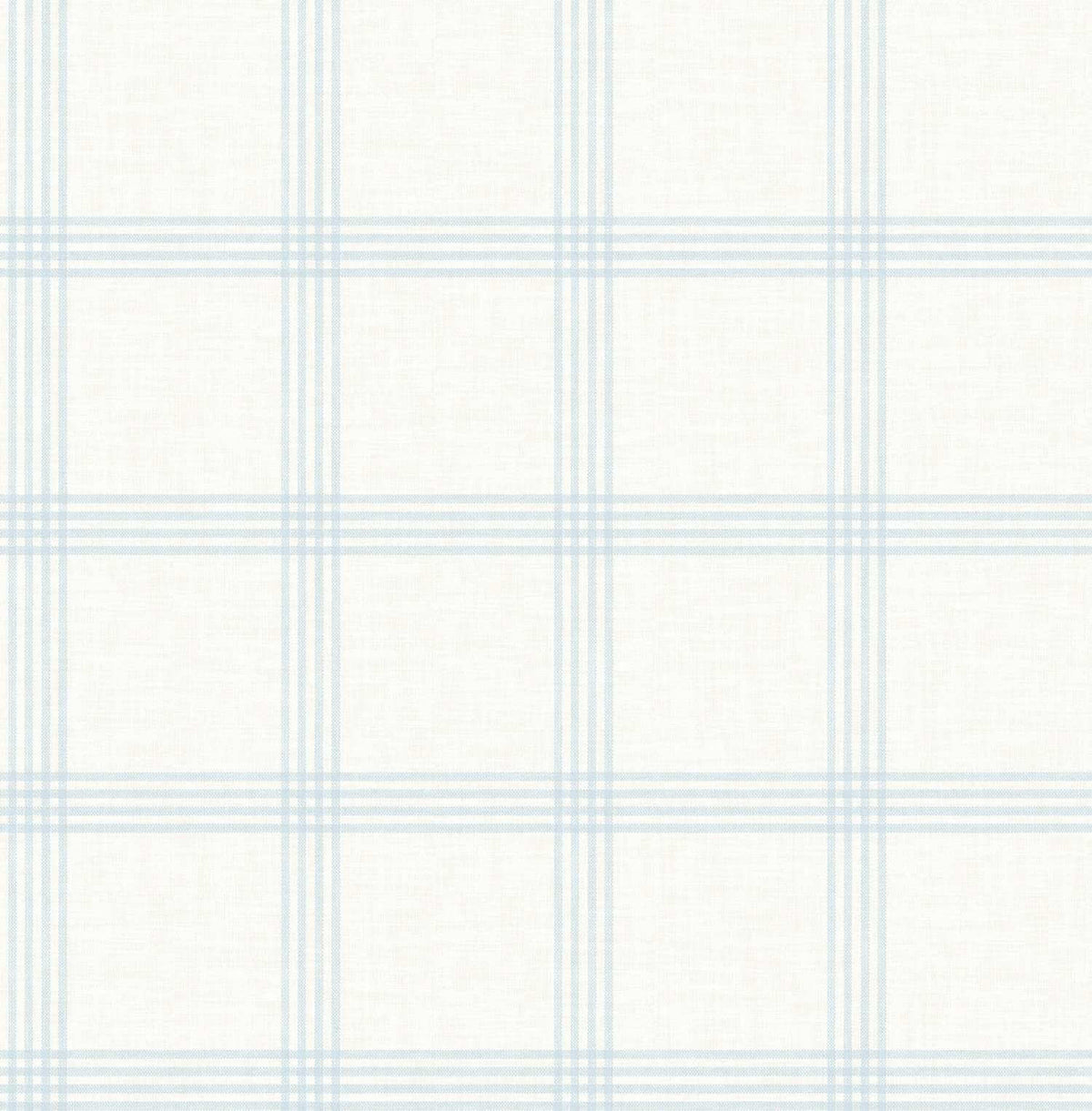 Chesapeake Plaid & Stripe Twain Wallpaper Sample - Light Blue