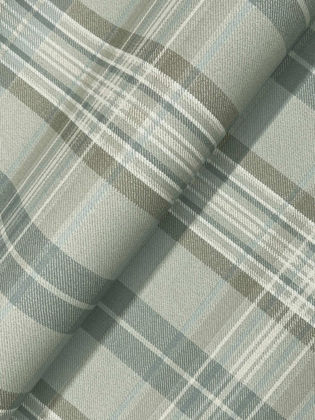 Chesapeake Plaid & Stripe Austin Wallpaper Sample - Sage