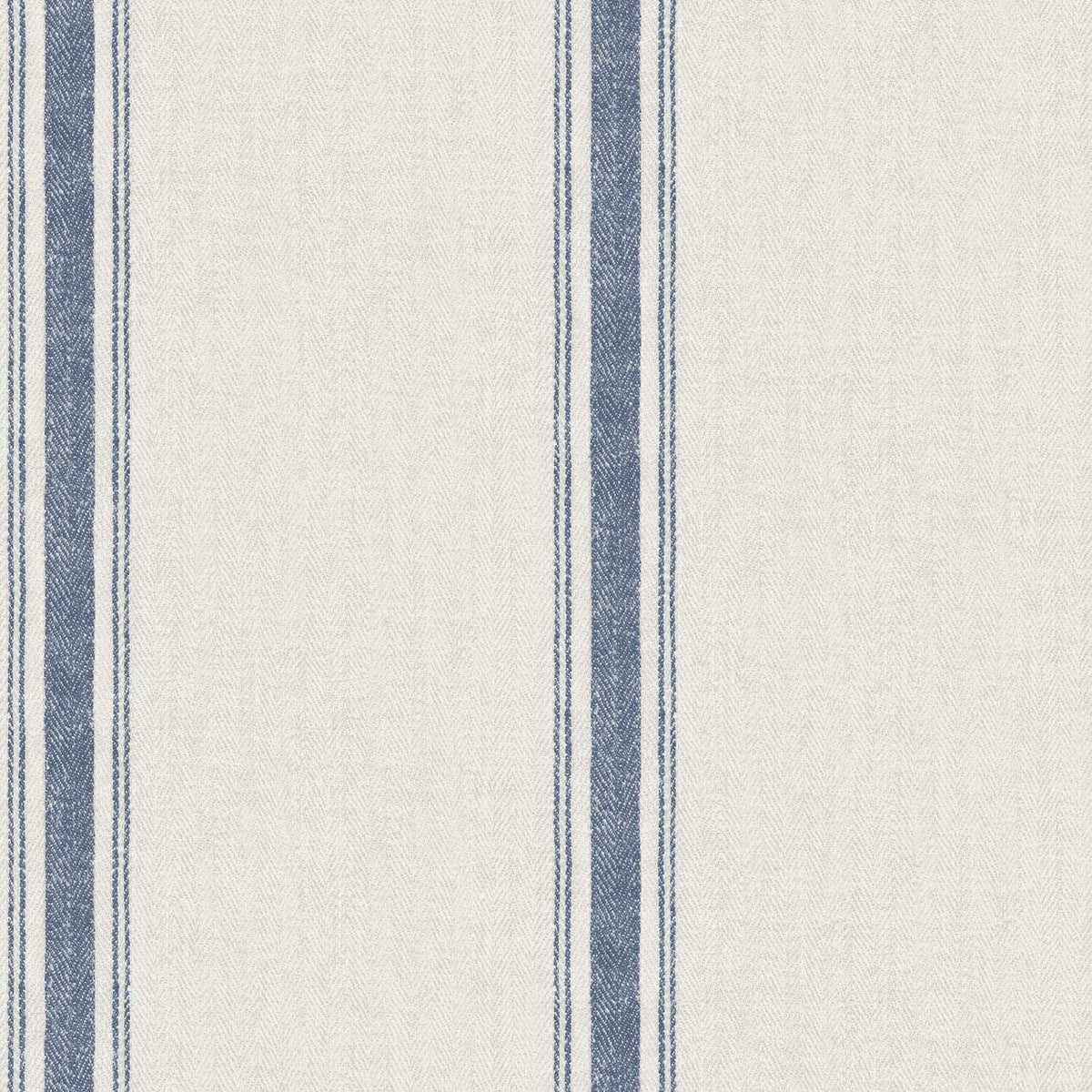 Chesapeake Plaid & Stripe Linette Wallpaper - Blue