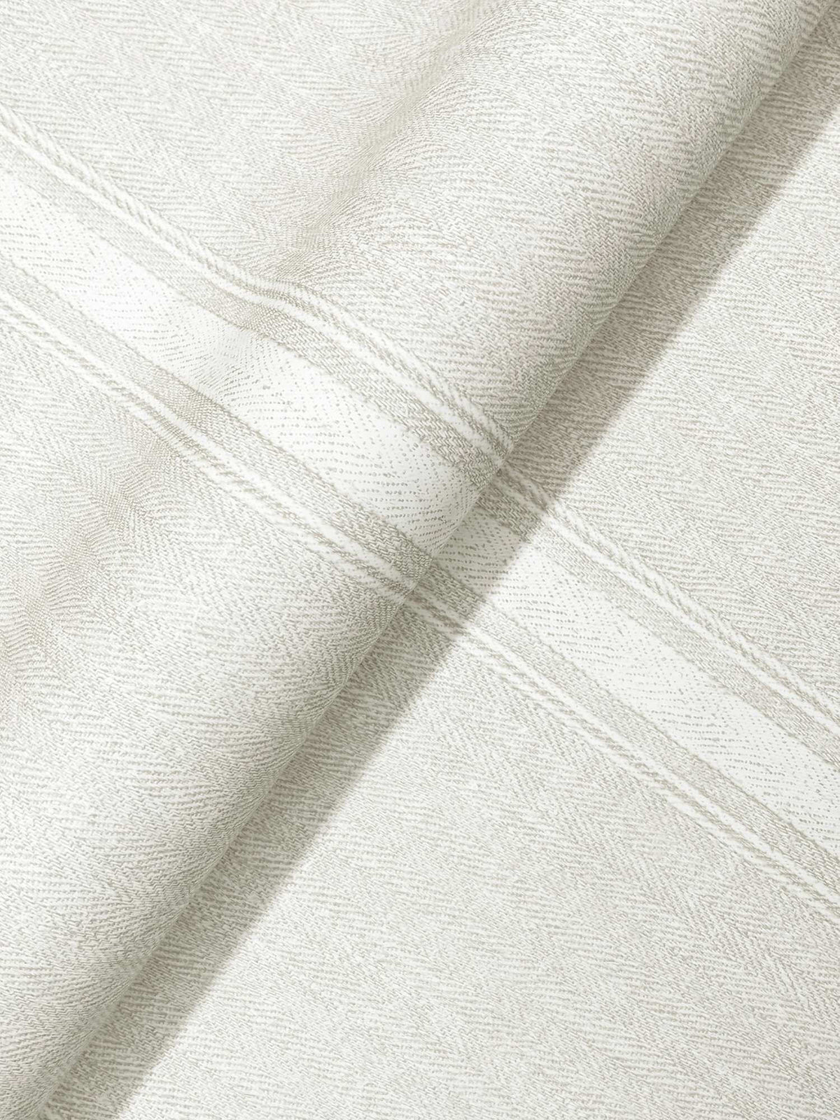 Chesapeake Plaid & Stripe Linette Wallpaper Sample - Beige
