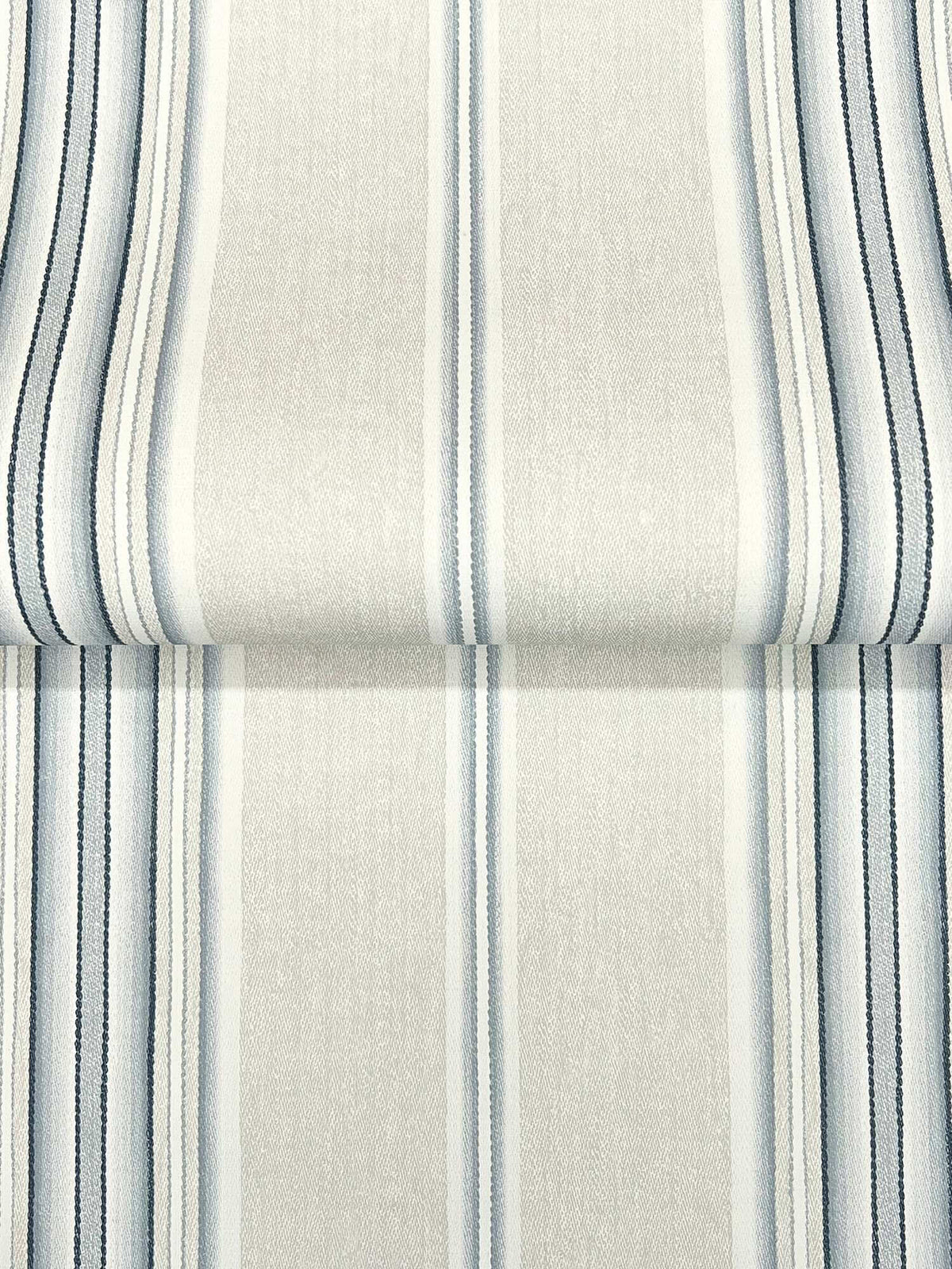 Chesapeake Plaid & Stripe Calvados Wallpaper - Blue