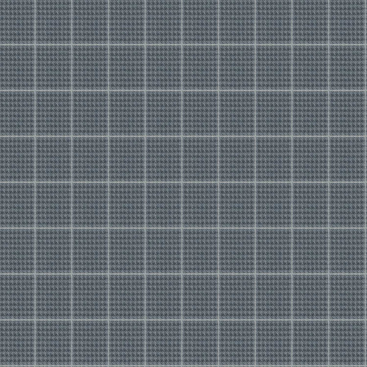 Chesapeake Plaid & Stripe Prescott Wallpaper - Navy