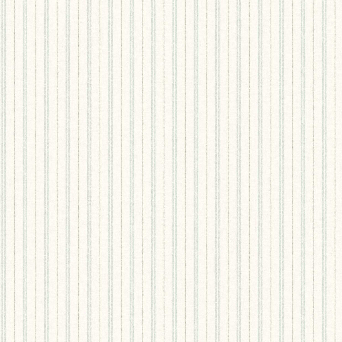 Chesapeake Plaid & Stripe Harville Wallpaper - Aqua