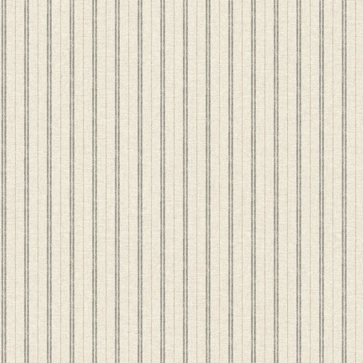 Chesapeake Plaid & Stripe Harville Wallpaper Sample - Black