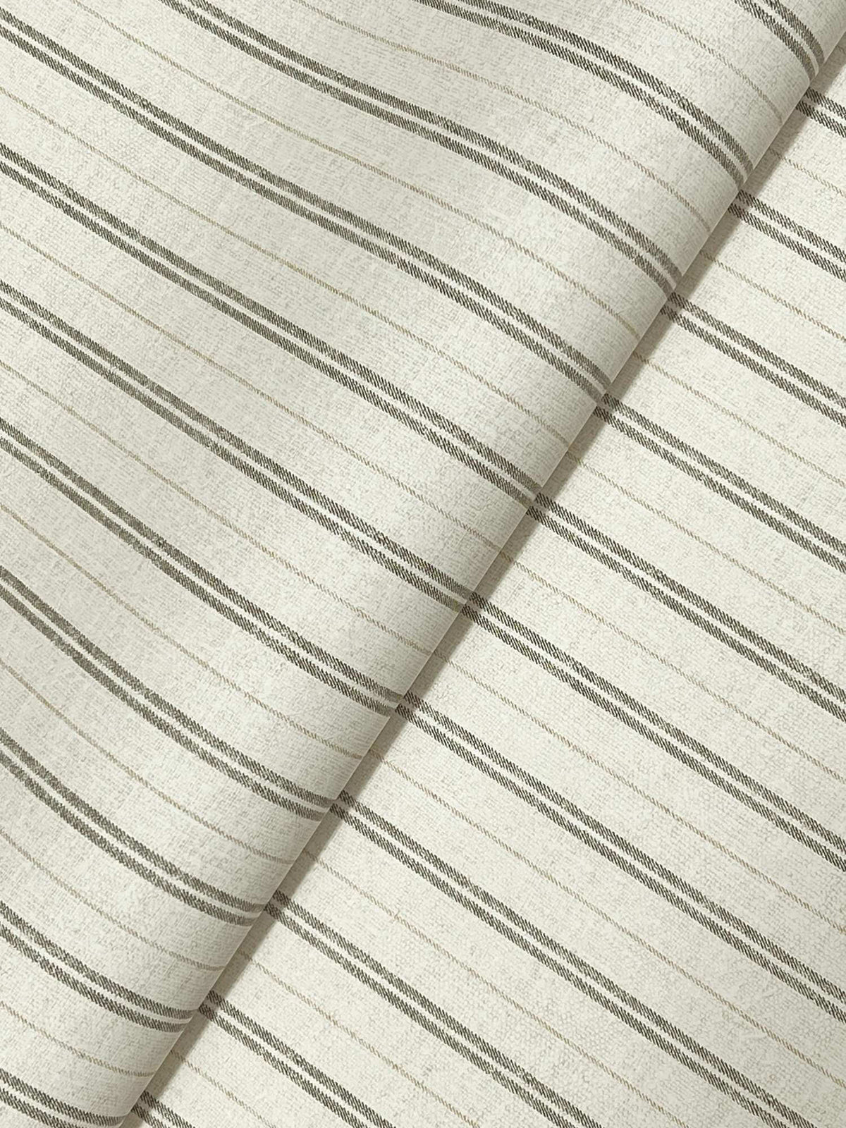 Chesapeake Plaid & Stripe Harville Wallpaper Sample - Black