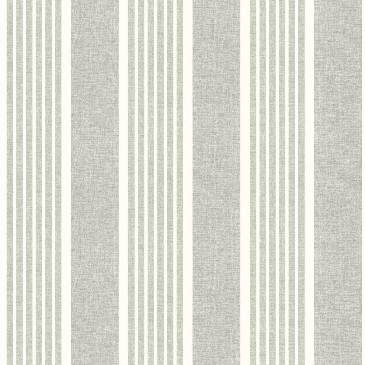 Chesapeake Plaid & Stripe Bingley Wallpaper Sample - Green